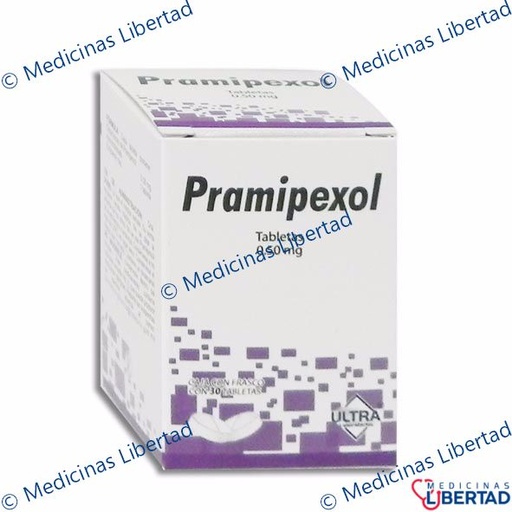 [7502216796317] PRAMIPEXOL 500MCG ULTRA Tabletas c/30