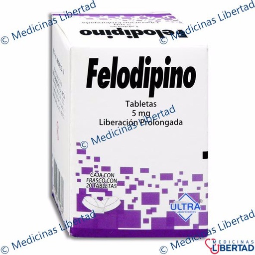 [7502216796348] FELODIPINO ULTRA  Tabletas c/20