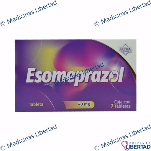 [7502216808362] ESOMEPRAZOL ULTRA 40MG TABLETAS C/7