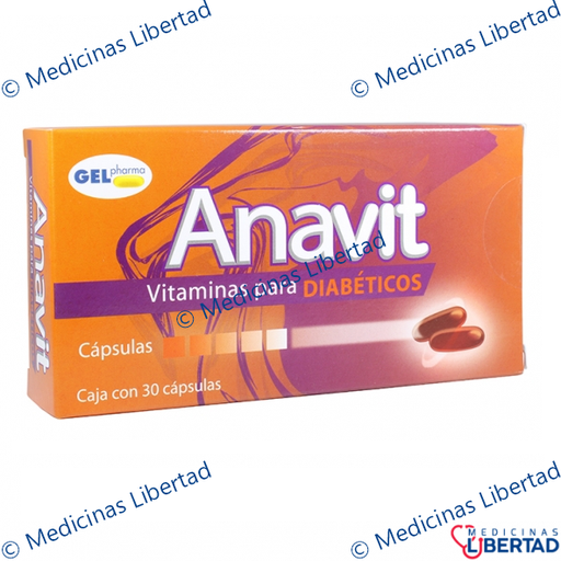 [7502227421772] ANAVIT (VITAMINA DIABETICOS ) CAPC/30