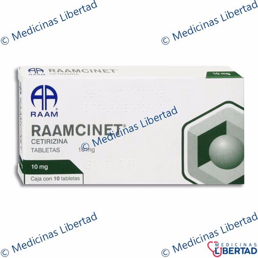[7502227872123] RAAMCINET ( CETIRIZINA ) TABLETAS C/10