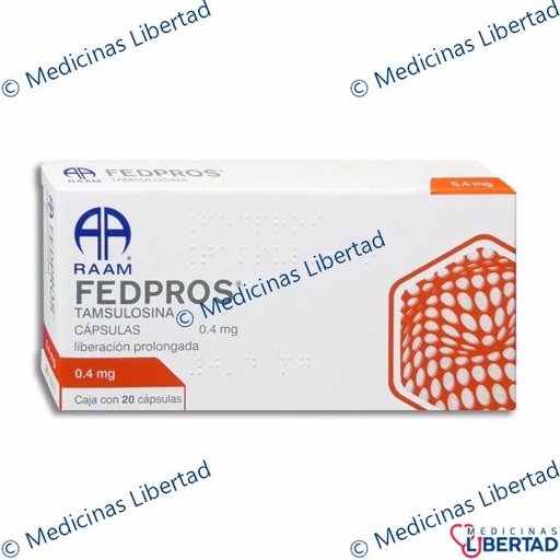 [7502227872192] FEDPROS ( TAMSULOSINA ) CAP  C/20