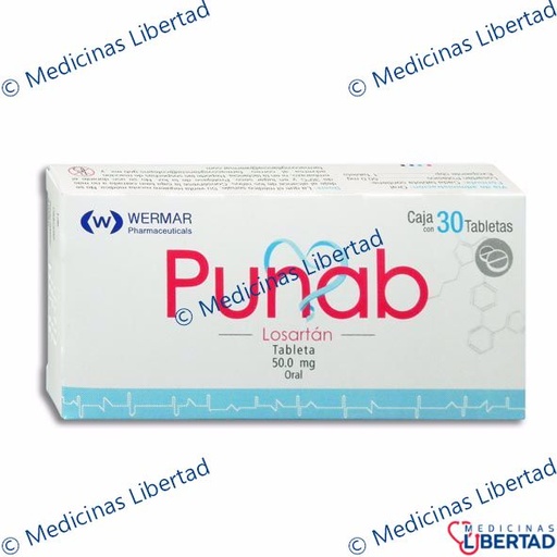 [7502240450070] PUNAB 50 MG TABLETAS C/30