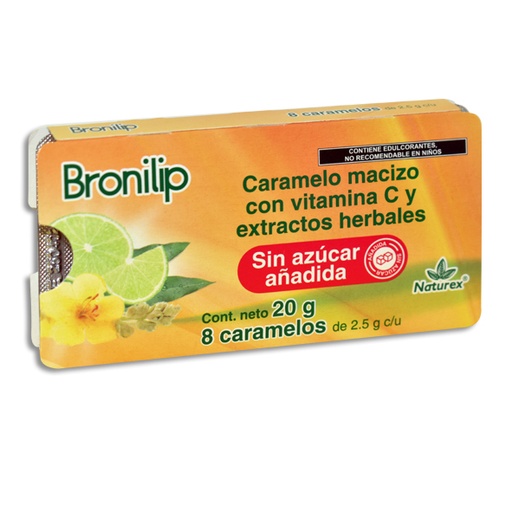 [7502259891833] BRONILIP CARAMELO C/8