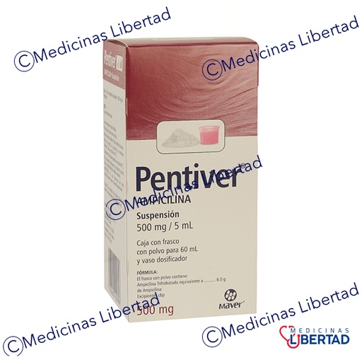 [7503000422696] PENTIVER SUSPENSION 500MG  60 ML