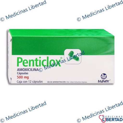 [7503000422702] PENTICLOX CAPSULAS  C/12
