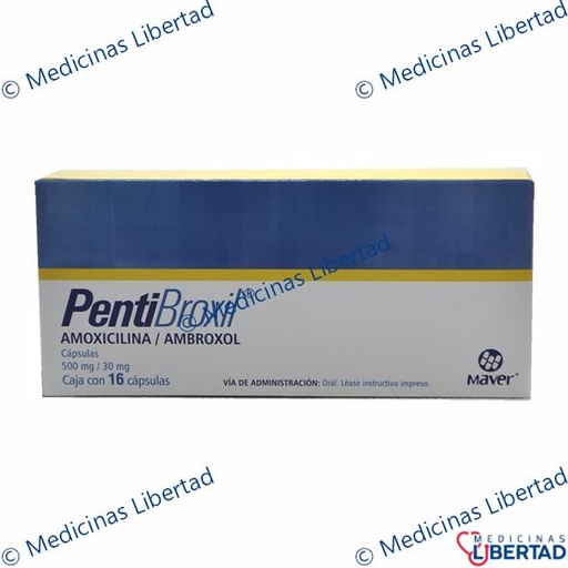 [7503000422757] PENTIBROXIL CAPSULAS  C/16