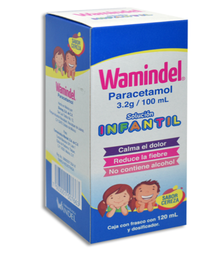 [7503001007663] WAMINDEL (PARACETAMOL )  SOLUCION 120 ML