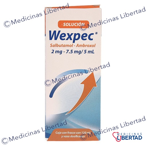 [7503001007694] WEXPEC (AMBROXOL, SALBUTAMOL) SOLUCION 120 ML