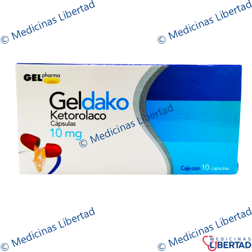[7503002047811] GELDAKO  CAPSULAS C/10