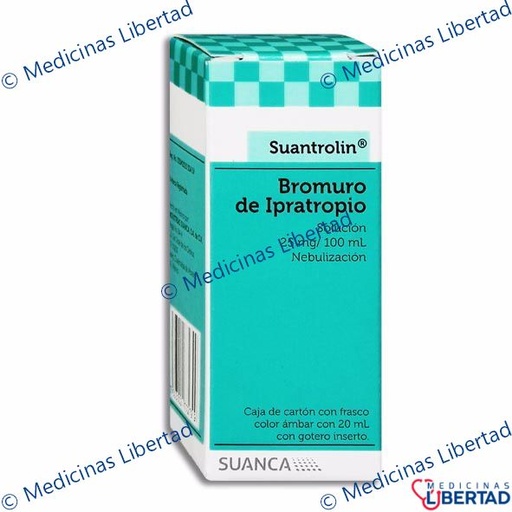 [7503002772799] SUANTROLIN(BROMURO DE IPRATROPIO ) para nebulizar 20 ml