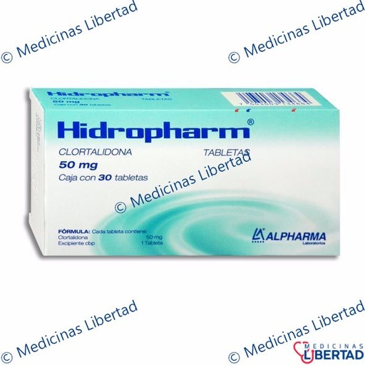 [7503003134664] HIDROPHARM TABLETAS  C/30