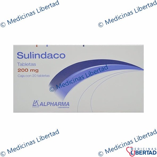 [7503004908752] SULINDACO ALPHARMA TABLETAS C/20
