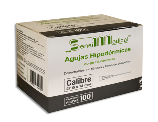[7506022304162] AGUJA HIP SENSIMEDICAL 27X13  C/100