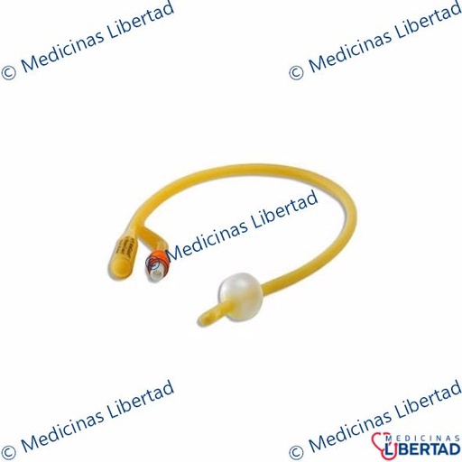 [7506022332479] SONDA FOLEY 2-V 16FR NARANJA GLOBO 5 SENSIMEDICAL 1 PZ