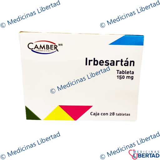 [7506442700605] IRBESARTAN CAMBER 150MG TAB C/28
