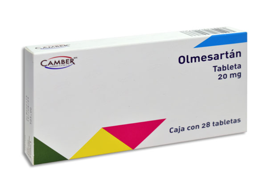 [7506442700766] OLMESARTAN 20MG C/28 TABLETAS