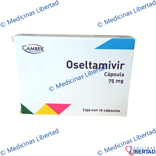 [7506442702333] OSELTAMIVIR CAMBER 75MG CAPSULAS C/10
