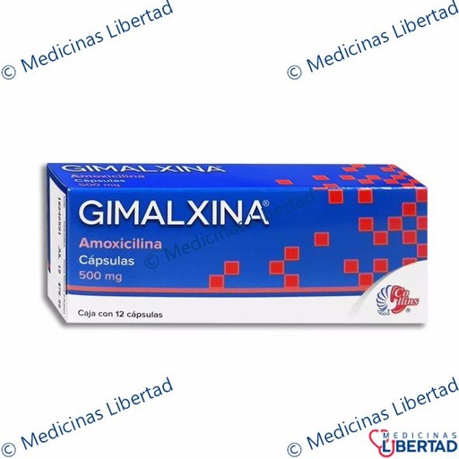 [780083140663] GIMALXINA 500MG C/12 CAPS