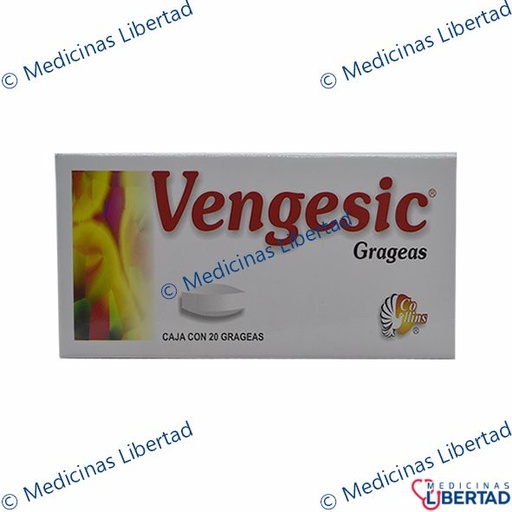 [780083140731] VENGESIC GRAGEAS  C/20