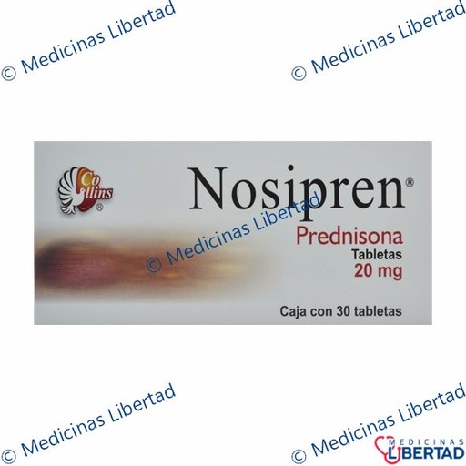 [780083142827] NOSIPREN 20MG TABLETAS  C/30