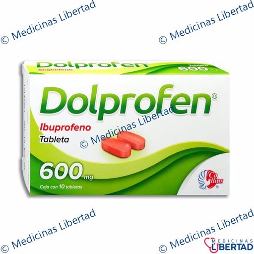 [780083148843] DOLPROFEN 600MG Tabletas c/10