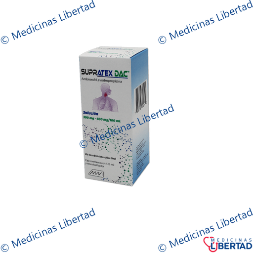 [785118754242] SUPRATEX DAC   ( Ambroxol / Levodropropizina  )  SOL 120 ML
