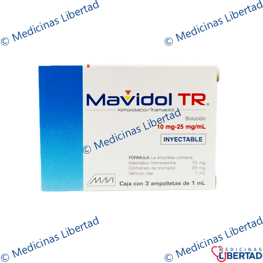 [785120755046] MAVIDOL TR Solucion Inyectable c/3