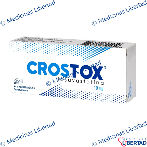 [785120755459] CROSTOX (ROSUVASTATINA) 10MG C/30TAB