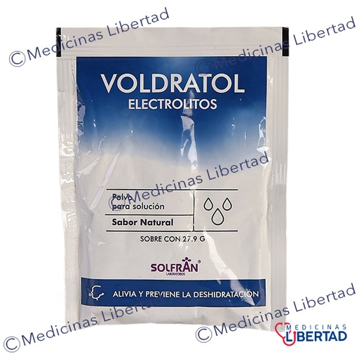 [7501482201662] ELECTROLITOS VOLDRATOL 1PZ CON SOBRE CON 27.9 G NATURAL