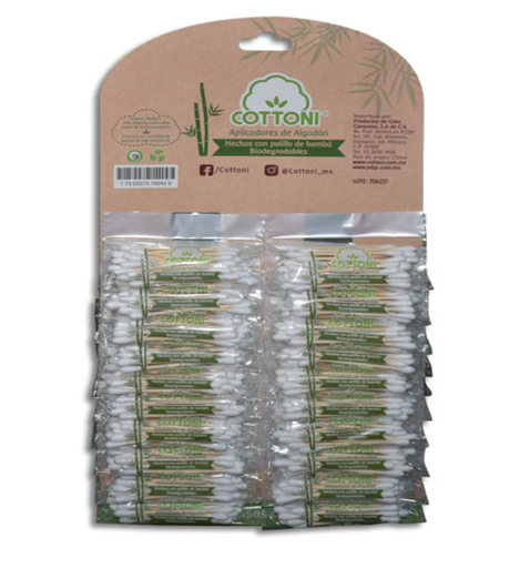 [7502275700420] APLICADORES DE ALGODON COTTONI CARTERA C/20