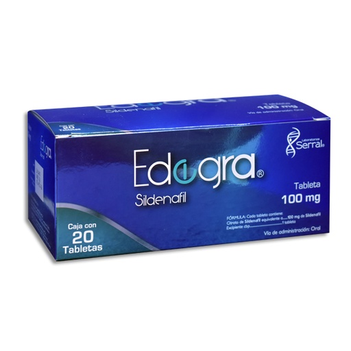 [7501258211352] EDEGRA 100 MG  C/20 TABLETAS 