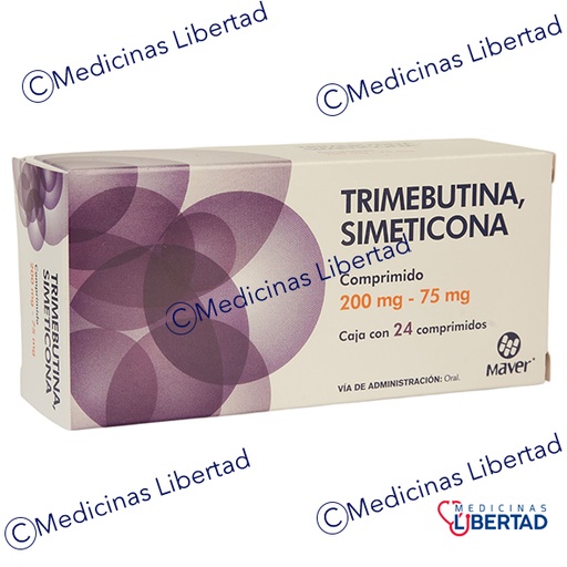[7502009749155] TRIMEBUTINA, SIMETICONA MAVER Comprimidos c/24