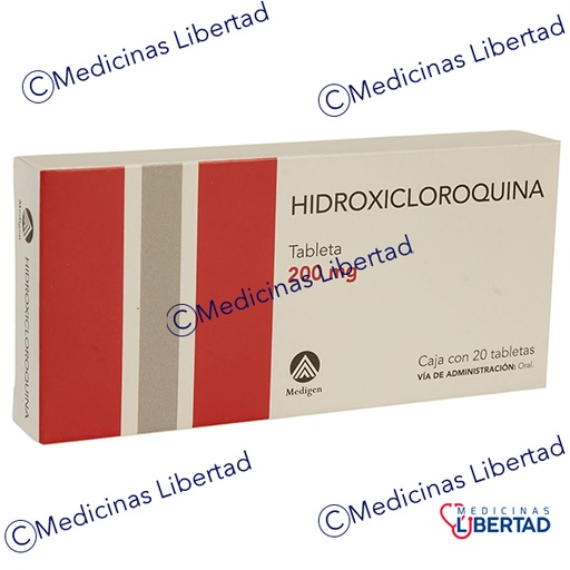 [7502009747618] HIDROXICLOROQUINA 200 MG C/20 TABLETAS 