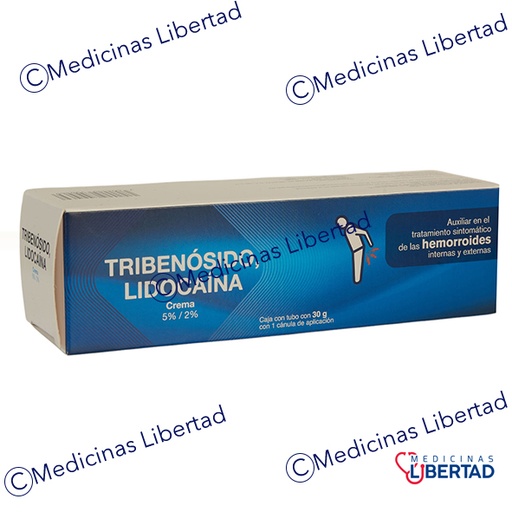 [7502009749469] TRIBENOSIDO 5%/LIDOCAINA 2% CREMA MAVER 30 G