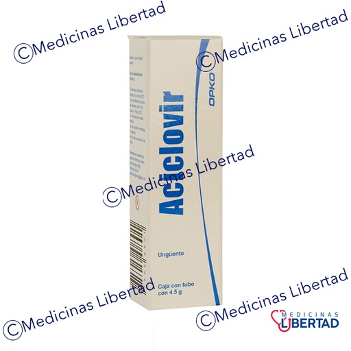 [75050801] ACICLOVIR EXAKTA Ungüento 4.5 g