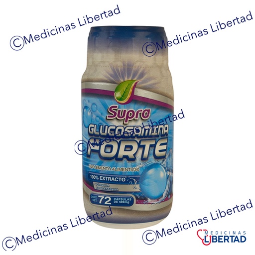 [7502280810674] SUPRA GLUCOSAMINA FORTE C/72 CAPSULAS