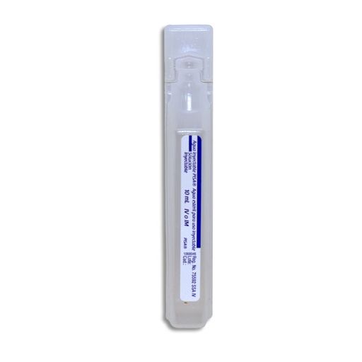 [7501125111105] AGUA INYECTABLE 10ML FLEXOVAL Solucion 10 ml