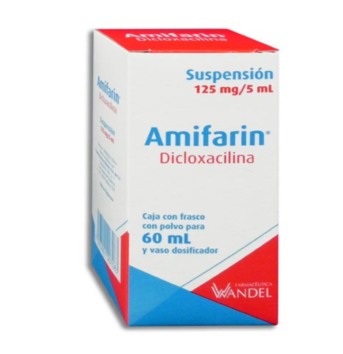 [7503001007083] AMIFARIN (DICLOXACILINA) 125 MG 60 ML