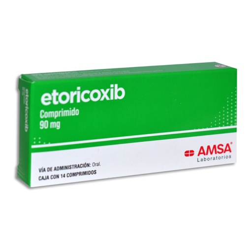 [7501349027787]  ETORICOXIB 90MG AMSA  Comprimidos  c/14							