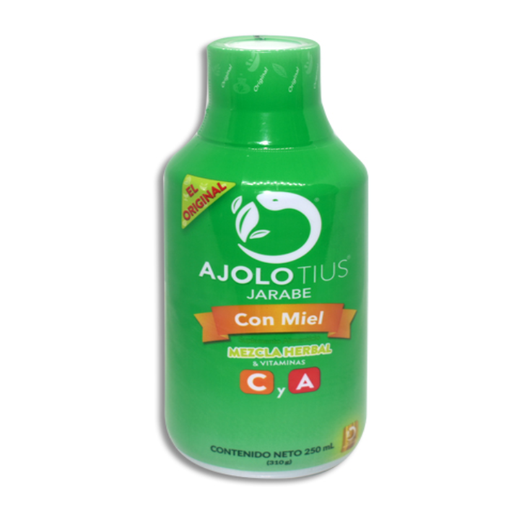 [7500462746605] AJOLOTIUS MIEL Jarabe 250 ml