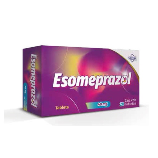 [7502216808379]  ESOMEPRAZOL 40MG ULTRA Tabletas c/28