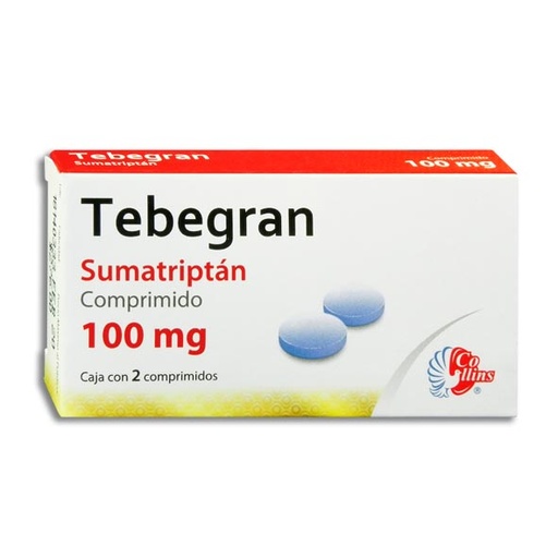 [780083143541]  TEBEGRAN 100MG Comprimidos c/2
