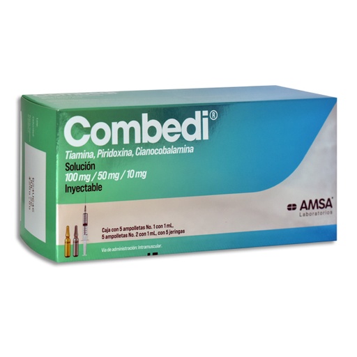 [7501349029019] COMBEDI Solucion Inyectable c/5