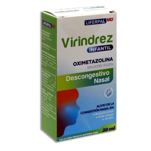 [7501836006028]  VIRINDREZ INFANTIL Solucion 20 ml