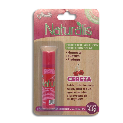 [7501361110061] PROTECTOR LABIAL NATURALIS CEREZA Blister 4.3 g