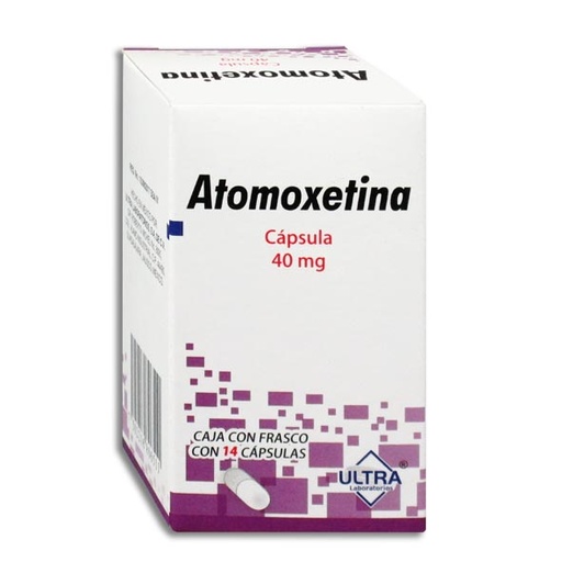[7502216806511]  ATOMOXETINA 40MG ULTRA Capsulas c/1